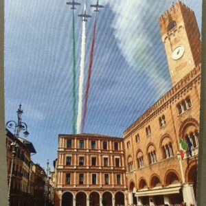 Mouse pad Frecce Tricolori e Piazza dei Signori Treviso Souvenir